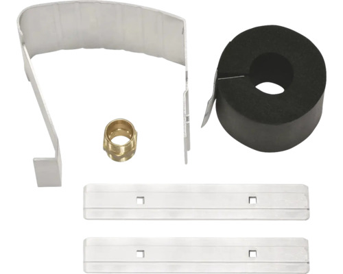 Rohrhalterung Set mit Befestigungsmaterial