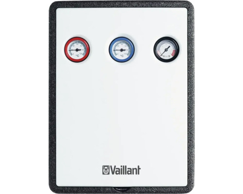 Vaillant Heizungsverteiler mit Thermometern und Manometer