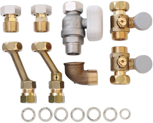 Vaillant VCW-Installations-Set Neu-Installation für bauseitige Installationssysteme 0020201900 Verschiedene Sanitärinstallationsstücke, einschliesslich Ventile, Verbinder und Dichtungen