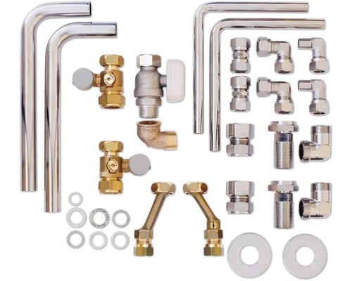 Vaillant Installations-Set Austausch auf Alt-Installation Auf- und Unterputz für VCW/VCI 0020201901 Verschiedene Sanitärinstallationsmaterialien, einschliesslich Rohre, Ventile und Verbinder