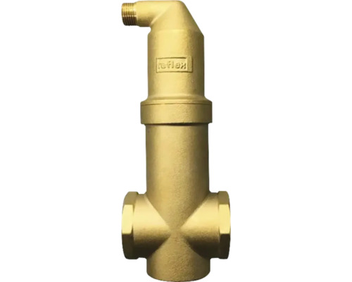 Vaillant Mikroblasenabscheider für Solekreis für flexoTHERM und flexoCOMPACT 1 1/2 Zoll 0020212521 Messing Sicherheitsventil