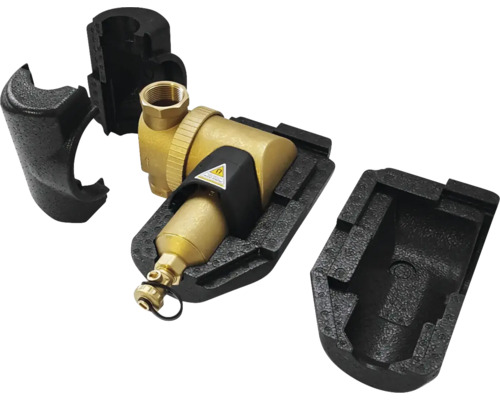 Vaillant Magnetitfilter 40-63 kW für Anschlusssituation Aufputz 0020249532 Automatischer Entlüfter aus Messing mit Wärmedämmung