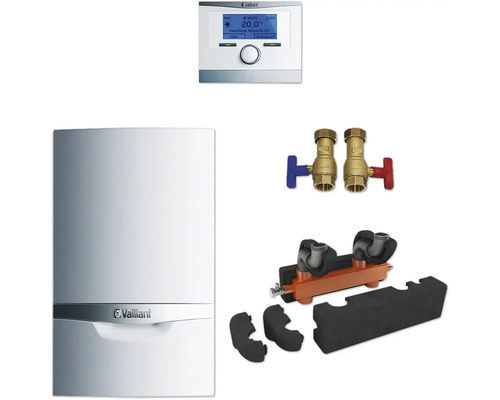 Vaillant Heizungsanlage mit Thermostat und Montagezubehör