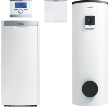 Vaillant Heizungsanlage mit Steuerung und Warmwasserspeicher