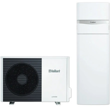 Vaillant aroTHERM Luft-Wasser-Wärmepumpe, Außeneinheit und Inneneinheit