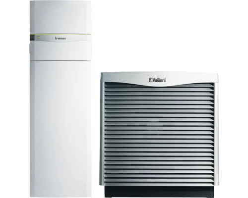 Vaillant aroTHERM plus Luft-Wasser-Wärmepumpe mit Vaillant Logo