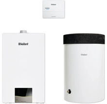 Vaillant Heizungsanlage mit Warmwasserspeicher und Steuerung