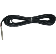 Temperaturfühler mit schwarzem Kabel