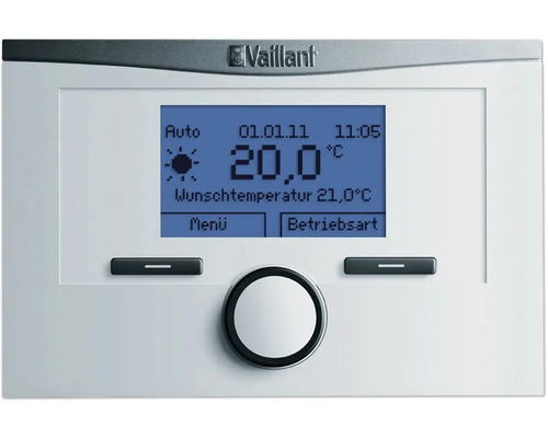Vaillant Logo Heizungsregler mit Displayanzeige