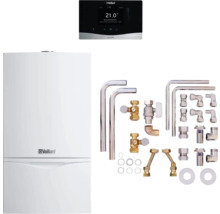 Vaillant Gas-Brennwertgerät mit Regelung und Anschlusszubehör