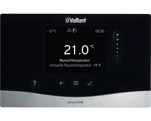 Vaillant sensoHOME Heizungsregler mit Temperaturanzeige