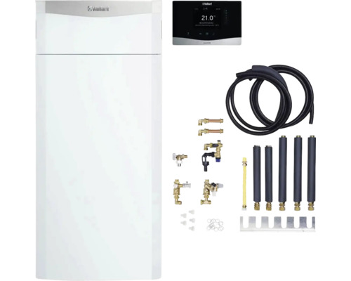 Vaillant aroTHERM plus Luft/Wasser-Wärmepumpe mit Zubehör für Heizung und Warmwasserbereitung