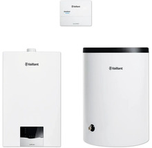 Vaillant Heizungsanlage mit Warmwasserspeicher und Regler