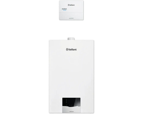 Vaillant Paket 1.674/2 Gas-Wandheizgerät ecoTEC plus VC 20 CS/1-5 und witterungsgeführter Regelung sensoDIRECT VRC 710 8000013968 Vaillant ecoTEC plus Gas-Brennwertgerät mit Vaillant sensoDIRECT Regler