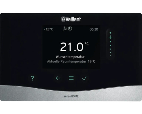 Vaillant sensoHOME Heizungsregler mit Displayanzeige