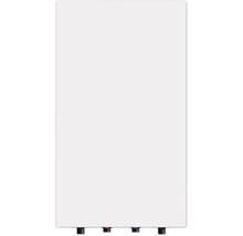 Weißer Warmwasserspeicher