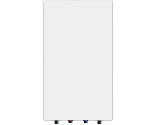 Weißer Warmwasserspeicher