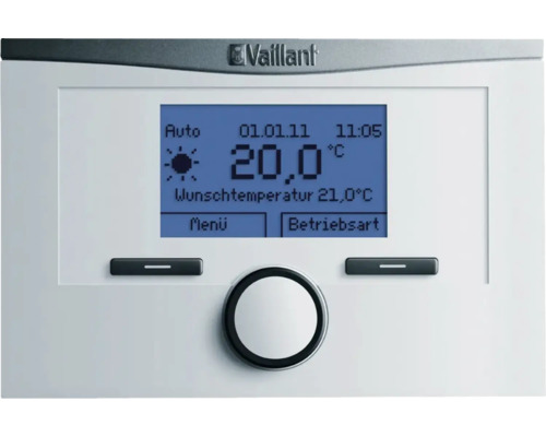 Vaillant Logo Heizungssteuerung mit Displayanzeige
