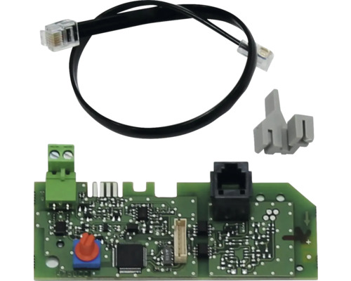 Elektronische Platine mit Kabel und Stecker
