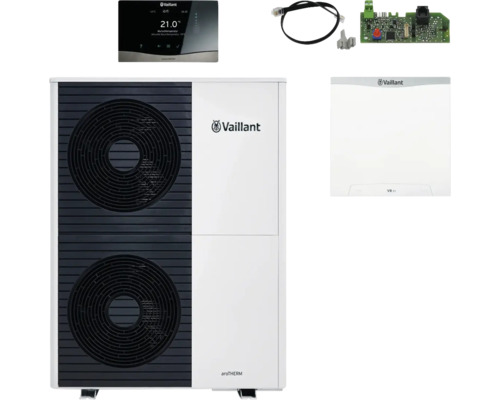 Vaillant aroTHERM Wärmepumpe mit Zubehör