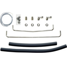 Komponenten für Sanitärinstallationen, inklusive Schläuche, Rohre und Verbindungsstücke