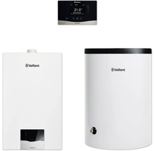 Vaillant Heizungsanlage mit Regler und Warmwasserspeicher