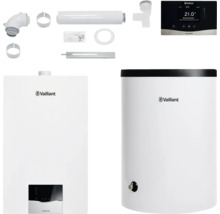 Vaillant ecoTEC plus Gasheizungssystem mit Zubehör und Steuerung