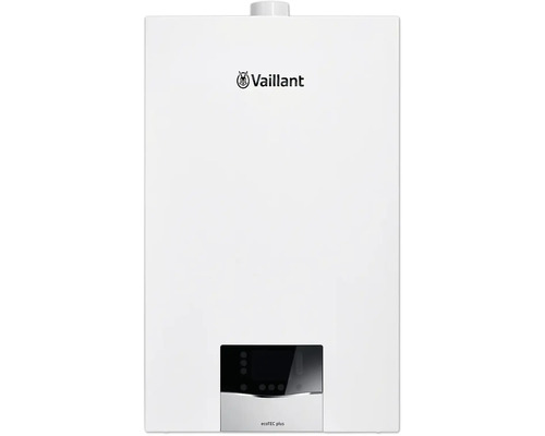 Vaillant Paket 1.709/3 Gas-Wandheizgerät ecoTEC plus VC 20 CS/1-5, Warmwasserspeicher uniSTOR plus VIH R 150/6 B, witterungsgeführter Regelung sensoCOMFORT VRC 720/3 und Luft-/Abgasführung flexibel. 8000016481 Vaillant ecoTEC plus Gasheizgerät