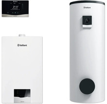 Vaillant Heizungsanlage mit Regler und Warmwasserspeicher