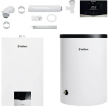 Vaillant ecoTEC plus Gas-Brennwerttherme mit Zubehör und Regelung