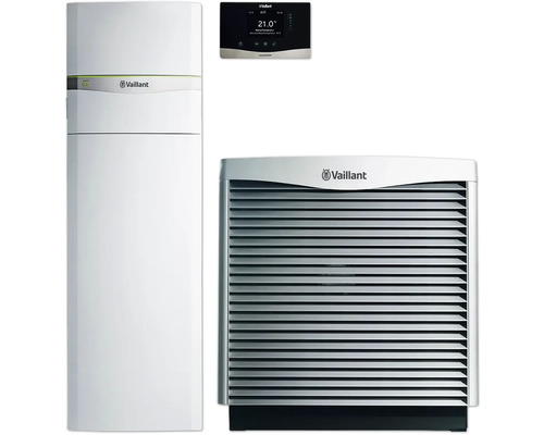Vaillant aroTHERM plus Luft-Wasser-Wärmepumpe mit sensoCOMFORT Regler und Lüfter