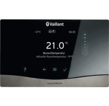 Vaillant sensoCOMFORT Heizungsregler-Display mit Temperaturanzeige