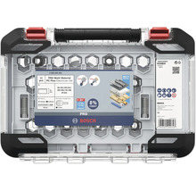 Bosch Pro Multi Material PC Plus Elektriker-Set im transparenten Aufbewahrungskoffer