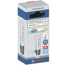 Bosch Pro Multi Material PC Plus Lochsäge im Karton, Durchmesser 17 Millimeter