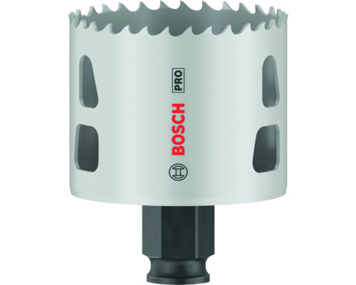 Lochsäge von Bosch Pro mit Metallsägezähnen und Bohraufsatz