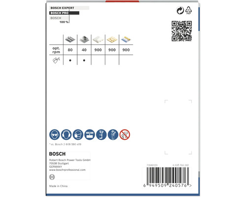Informationen zu Bosch Expert Schleifscheiben