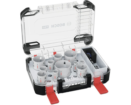 Lochsägenset in Werkzeugkoffer