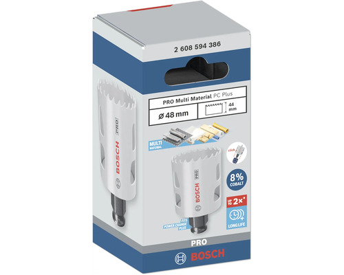 Bosch Pro Multi Material Lochsäge, 48 Millimeter Durchmesser
