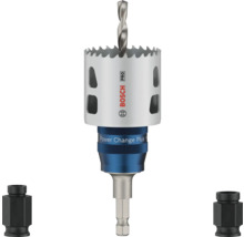 Bosch Pro Lochsäge mit Zentrierbohrer und zwei Werkzeugadaptern