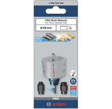 Bosch Pro Multi Material Lochsäge PC Plus Starter Set, Durchmesser 68 Millimeter