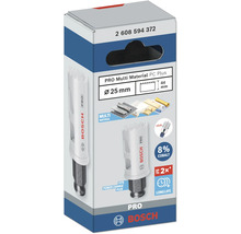 Bosch Pro Multi Material Lochsäge mit 25 Millimeter Durchmesser in Verpackung