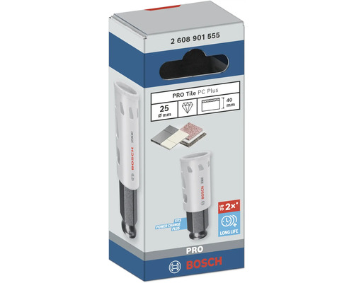 Bosch Pro Fliesenbohrer mit 25 Millimeter Durchmesser im Karton