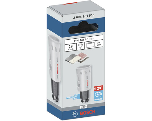 Bosch Pro Fliesenbohrer PC Plus, 29 Millimeter Durchmesser im Karton