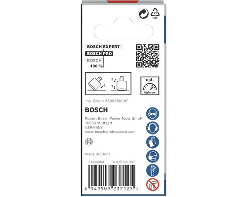 Bosch Experte Bosch Pro Verpackungshinweise und Sicherheitshinweise