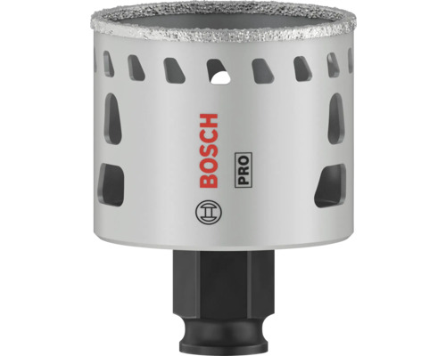 Bohrkrone mit Diamantbohrkopf und Bosch Logo