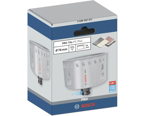 Bosch Pro Fliesenbohrer PC Plus in Verpackung