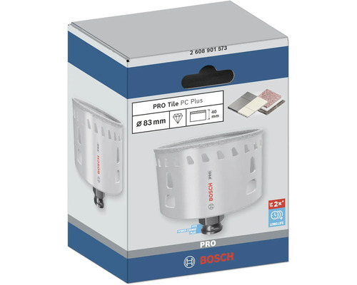 Bosch Fliesenlochbohrer Pro Tile PC Plus Verpackung