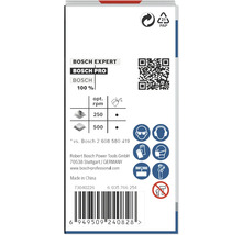 Bosch Expert Produktverpackung mit technischen Daten und Sicherheitshinweisen