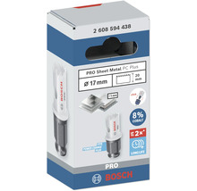 Bosch Pro Sheet Metal PC Plus Lochsäge mit einem Durchmesser von 17 Millimetern in Verpackung