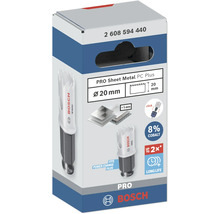 Bosch Pro Sheet Metal PC Plus Lochsäge, Durchmesser 20 Millimeter, Verpackung